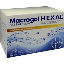 MACROGOL HEXAL plus Elektrolyte Plv.z.H.e.L.z.E., 30 St