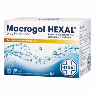 MACROGOL HEXAL plus Elektrolyte Plv.z.H.e.L.z.E., 30 St