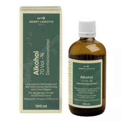 Alkohol 70% V / V Henry Lamotte, 100 ml