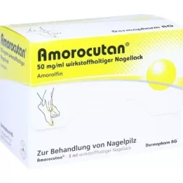 AMOROCUTAN 50 mg/ml wirkstoffhaltiger Nagellack, 3 ml