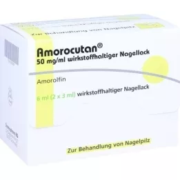 AMOROCUTAN 50 mg/ml wirkstoffhaltiger Nagellack, 6 ml