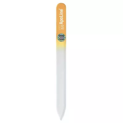 APOLINE Nagelfeile Glas 14 cm orange, 1 St