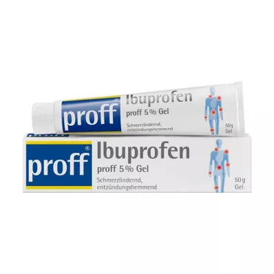 IBUPROFEN proff 5% Gel, 50 g