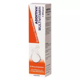 ADDITIVA Multivit.+Mineral Orange R Brausetabl., 20 St