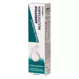 ADDITIVA Multivit.+Mineral Mango R Brausetabletten, 20 St