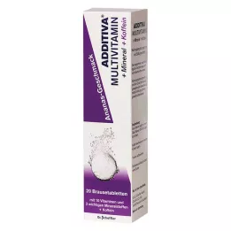 ADDITIVA Multivit.+Mineral+Coff.Ananas R Br.-Tabl., 20 St