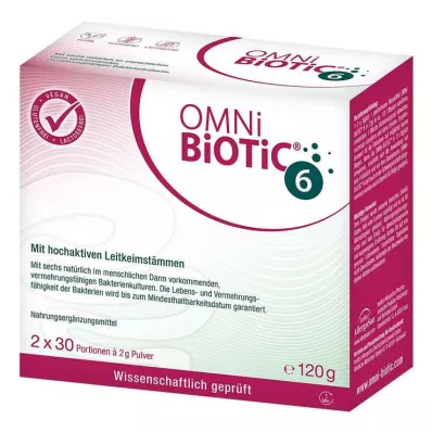 Omni Biotic 6 Pulver , 2X60 g