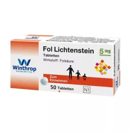 Fol Lichtenstein 5 mg Tabletten, 50 St