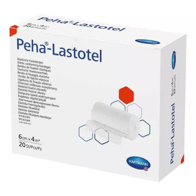 PEHA-LASTOTEL Fixierbinde 6 cmx4 m, 20 St