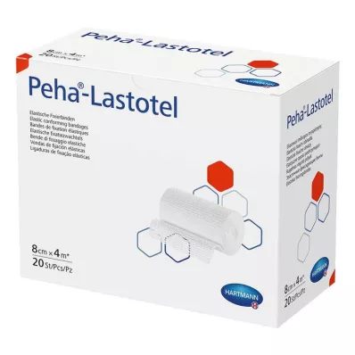 PEHA-LASTOTEL Fixierbinde 8 cmx4 m, 20 St