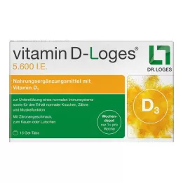 VITAMIN D-LOGES 5.600 I.E. Wochendepot Kautabl., 15 St