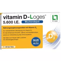 VITAMIN D-LOGES 5.600 I.E. Wochendepot Kautabl., 30 St