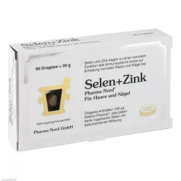 SELEN+ZINK Pharma Nord Dragees, 90 St