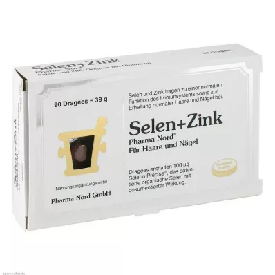 SELEN+ZINK Pharma Nord Dragees, 90 St