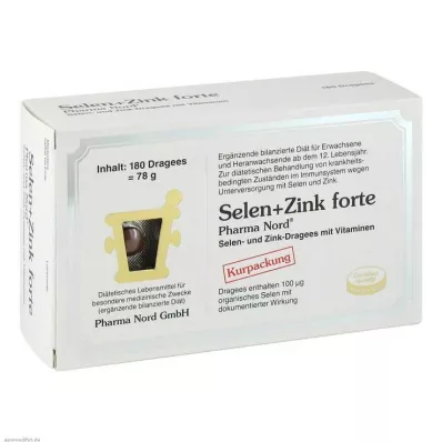SELEN+ZINK Pharma Nord Dragees, 180 St SELEN+ZINK Pharma Nord Dragees, 180 St