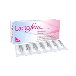 LACTOFEM Milchsäure Vaginalzäpfchen, 14 St