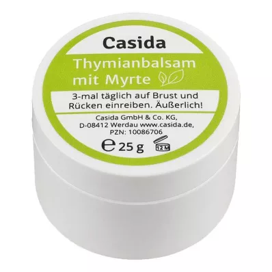 THYMIANBALSAM mit Myrte für Erwachsene, 25 g THYMIANBALSAM mit Myrte für Erwachsene, 25 g