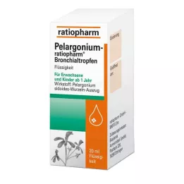 PELARGONIUM-RATIOPHARM Bronchialtropfen, 20 ml