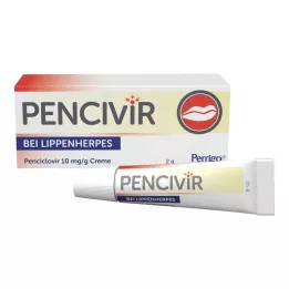 PENCIVIR bei Lippenherpes Creme, 2 g