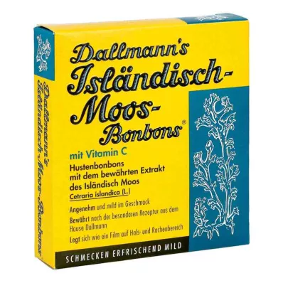Dallmanns Isländisch Moos-bonbons (20 stk) Dallmanns Isländisch Moos-bonbons (20 stk)