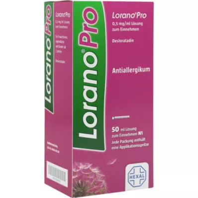 LORANOPRO 0,5 mg/ml Lösung zum Einnehmen, 50 ml