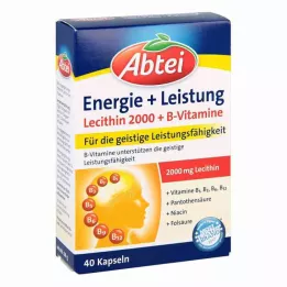 ABTEI Lecithin 2000 Plus B-Vitamine Kapseln, 40 St