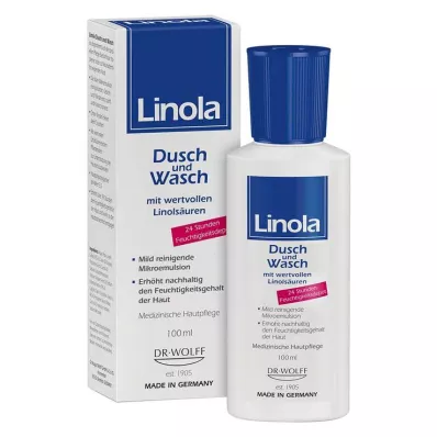 Linola Dusch und Wasch, 100 ml