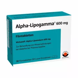 ALPHA-LIPOGAMMA 600 mg Filmtabletten, 30 St
