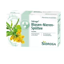 SIDROGA Blasen-Nieren-Spültee Filterbeutel, 20X2.0 g