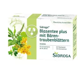 SIDROGA Blasentee plus mit Bärentraubenblättern, 20X2.0 g