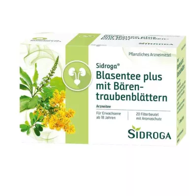 SIDROGA Blasentee plus mit Bärentraubenblättern, 20X2.0 g SIDROGA Blasentee plus mit Bärentraubenblättern, 20X2.0 g