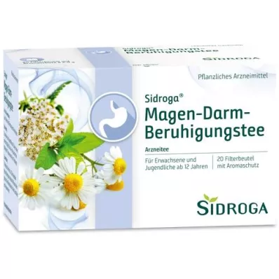 SIDROGA Magen-Darm-Beruhigungstee Filterbeutel, 20X2.0 g