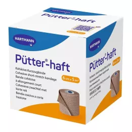 Pütter-haft Binde 6 cm x 5 m, 1 St