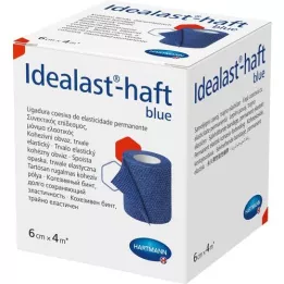 IDEALAST-haft color Binde 6 cmx4 m blau, 1 St