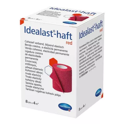 IDEALAST-haft color Binde 8 cmx4 m rot, 1 St IDEALAST-haft color Binde 8 cmx4 m rot, 1 St