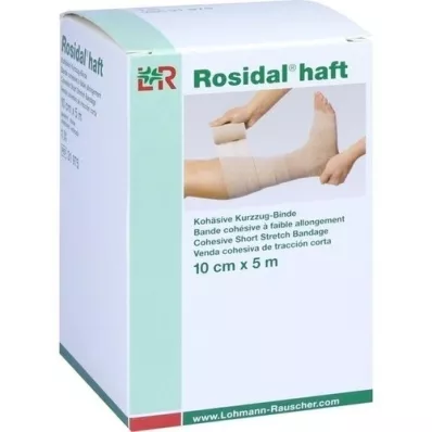 ROSIDAL haft Kompressionsbinde 10 cmx5 m, 1 St