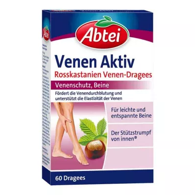 Abtei Rosskastanie Venen-Dragees, 60 St Abtei Rosskastanie Venen-Dragees, 60 St