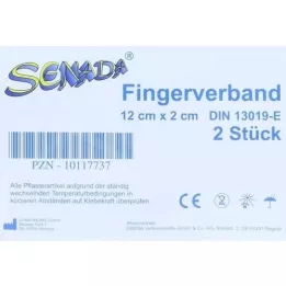 SENADA Fingerverband 2x12 cm, 2 St
