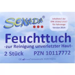 SENADA Feuchttuch, 2 St