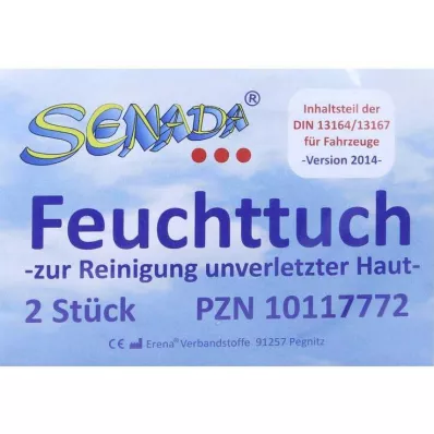 SENADA Feuchttuch, 2 St