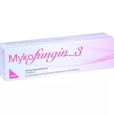 MYKOFUNGIN 3 Vaginaltabletten 200 mg, 3 St