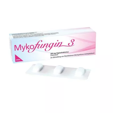 MYKOFUNGIN 3 Vaginaltabletten 200 mg, 3 St