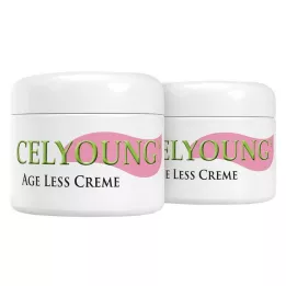 CELYOUNG age less Creme plus eine gratis, 2X50 ml
