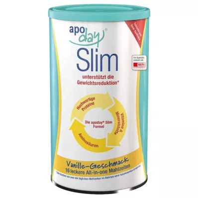 Apoday Vanilla Slim Pulver Dose, 450 g