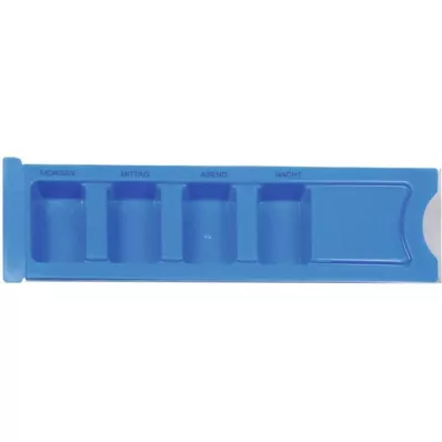 Medikamenten Dispenser 1 Tag blau, 1 St Medikamenten Dispenser 1 Tag blau, 1 St