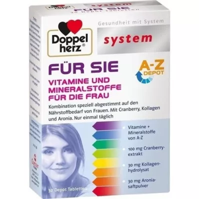 DOPPELHERZ für SIE system Tabletten, 30 St