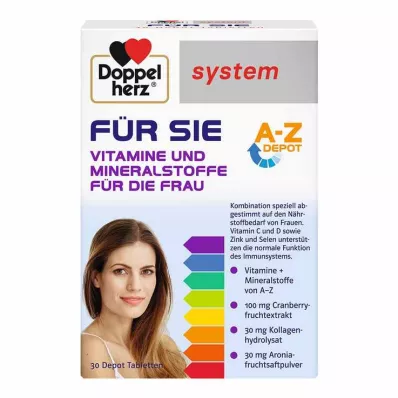 Doppelherz system Für Sie Tabletten, 30 St