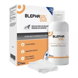 BLEPHASOL Duo 100 ml Lotion+100 Reinigungspads, 1 P