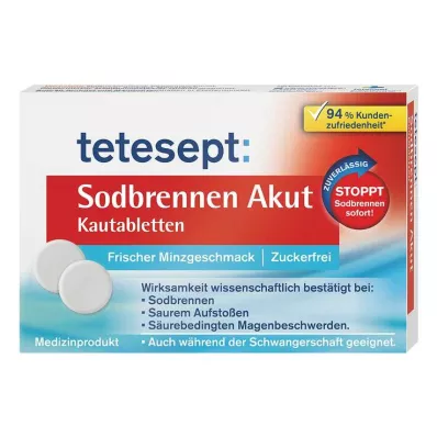 TETESEPT Sodbrennen Akut Kautabletten, 20 St TETESEPT Sodbrennen Akut Kautabletten, 20 St