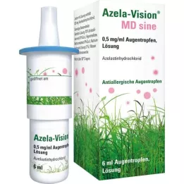 AZELA-Vision MD sine 0,5 mg/ml Augentropfen, 6 ml